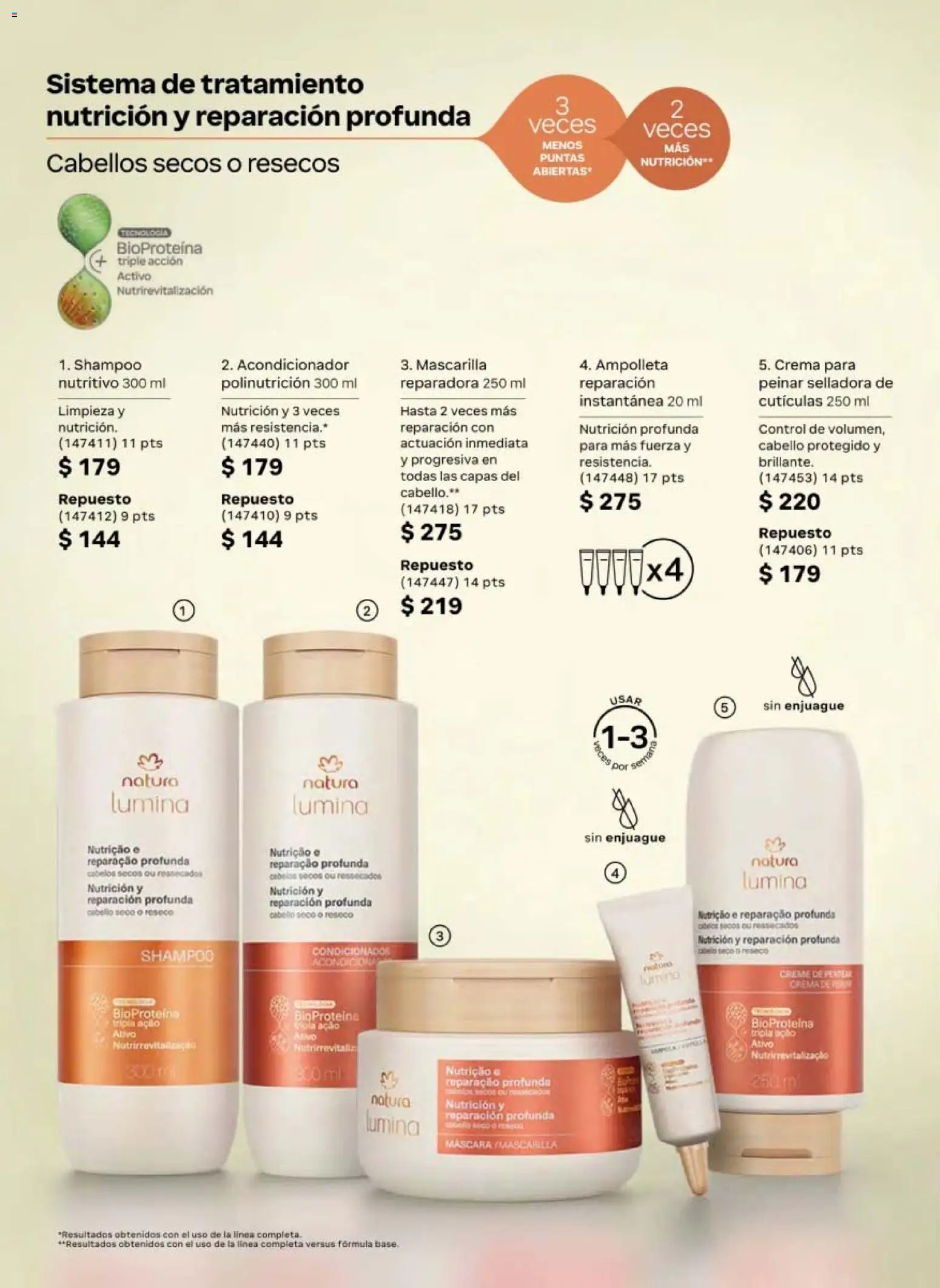 Nuevas ofertas de Natura válidas en toda la República Mexicana desde el 08.05.2026. ¡Encuentra las mejores ofertas en Natura campaña 8 2026! | Página: 140 | Productos: Crema, Máscara, Mascarilla, Acondicionador