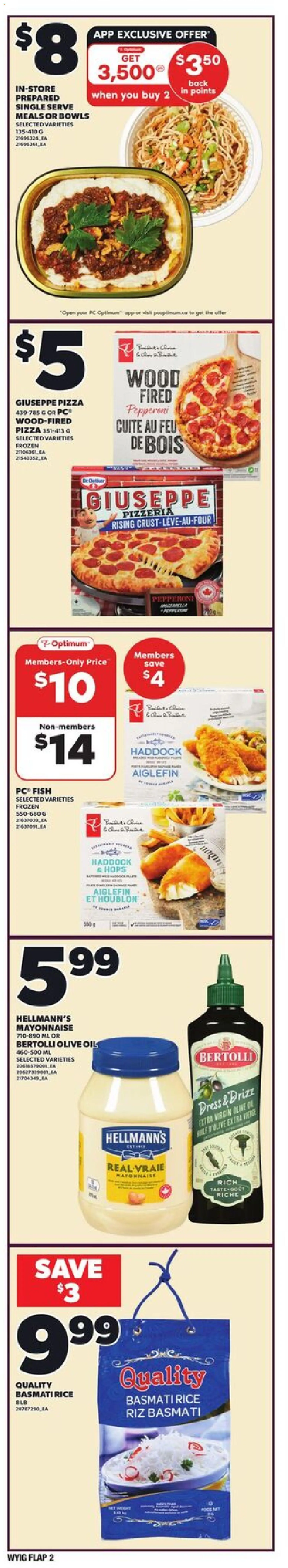 Independent Grocer flyer valid from 19.02.2026 | Page: 2 | Products: Rice, Dress, PC, Pizza