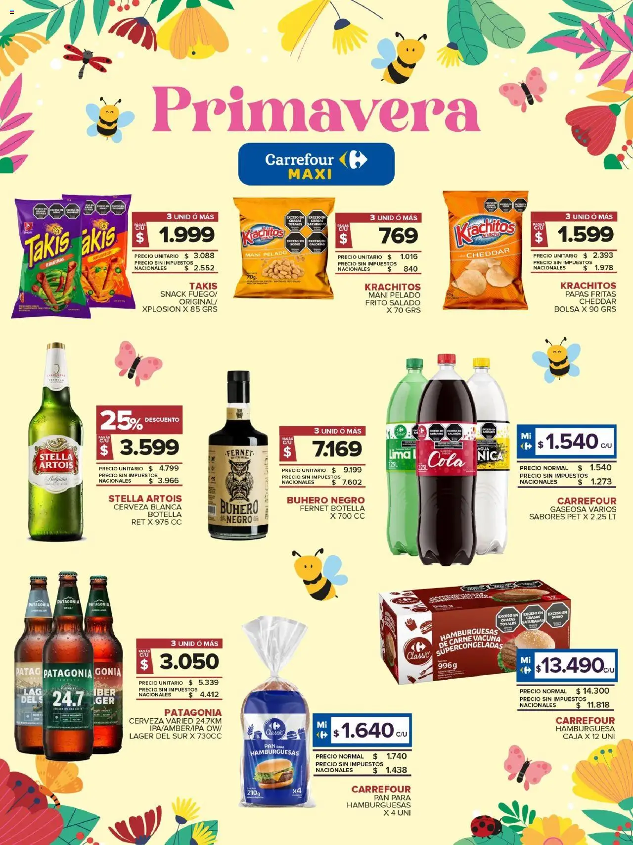 Carrefour Maxi catálogo - Chubut │ válido desde el 15.09.2025 | Página: 2 | Productos: Bolsa, Pan, Cerveza, Papas fritas