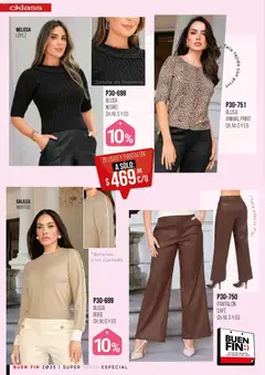 Vista previa de Cklass Buen Fin , nuevo folleto de la tienda, válido en México a partir del 12.11.2025 | Página: 130 | Productos: Blusa, Café