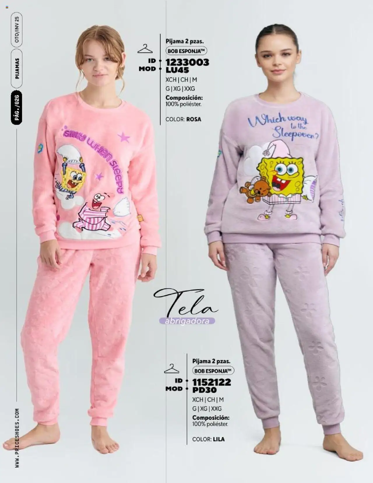 Nuevas ofertas de Price Shoes válidas en toda la República Mexicana desde el 18.09.2025. ¡Encuentra las mejores ofertas en Price Shoes - Catálogo Colección Pijamas! | Página: 26 | Productos: Pijama