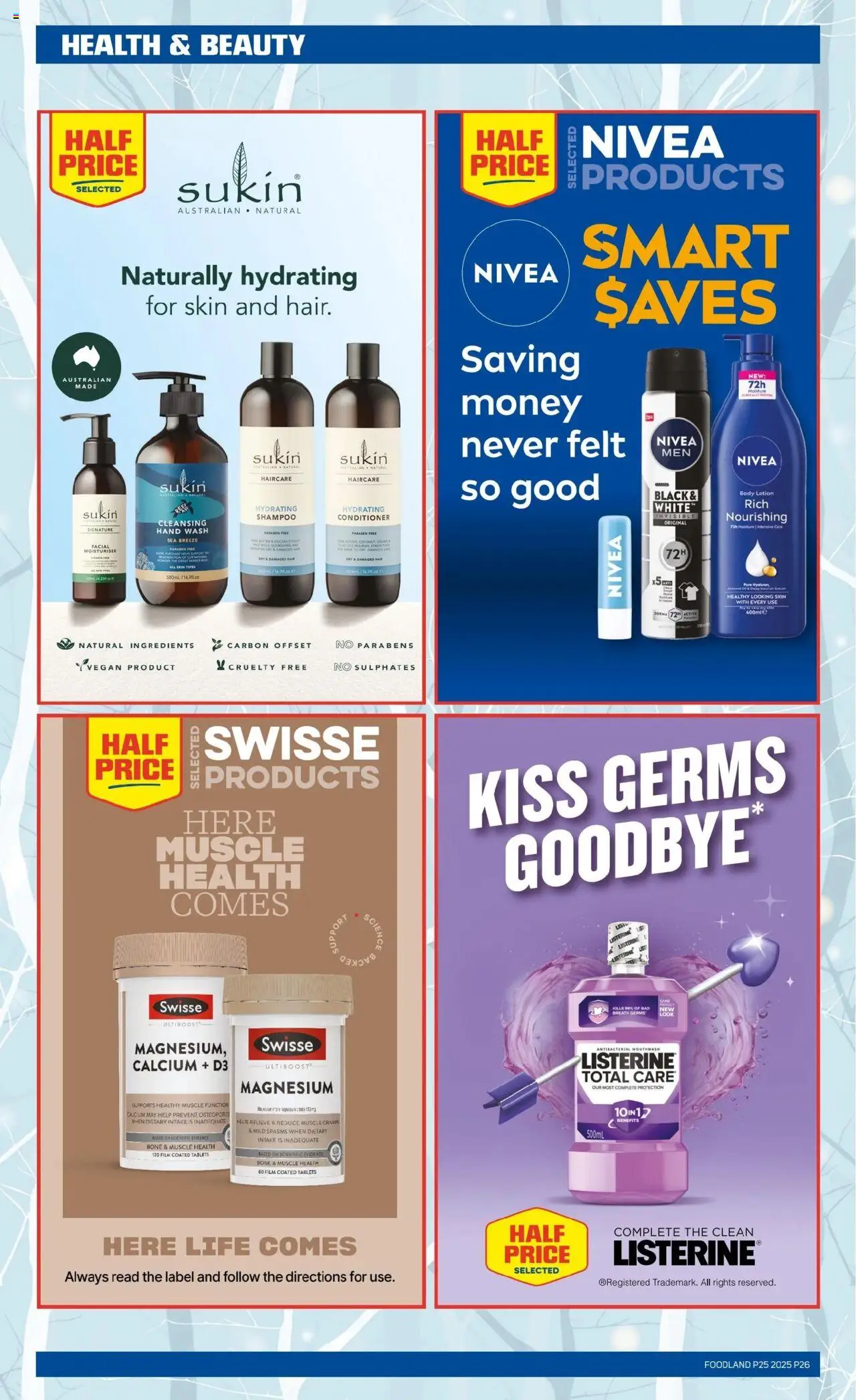 Foodland catalogue - valid from 18.06.2025 | Page: 26 | Products: Butter, Ham, Body lotion, Tablets