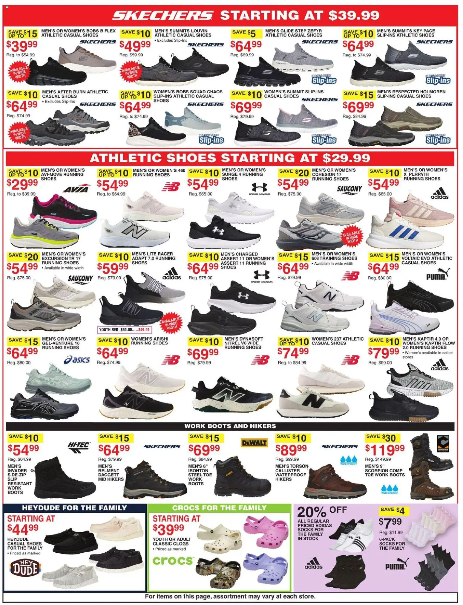Dunham's Sports Weekly Ad - valid from 21.02.2026 | Page: 10 | Products: Socks, Boots