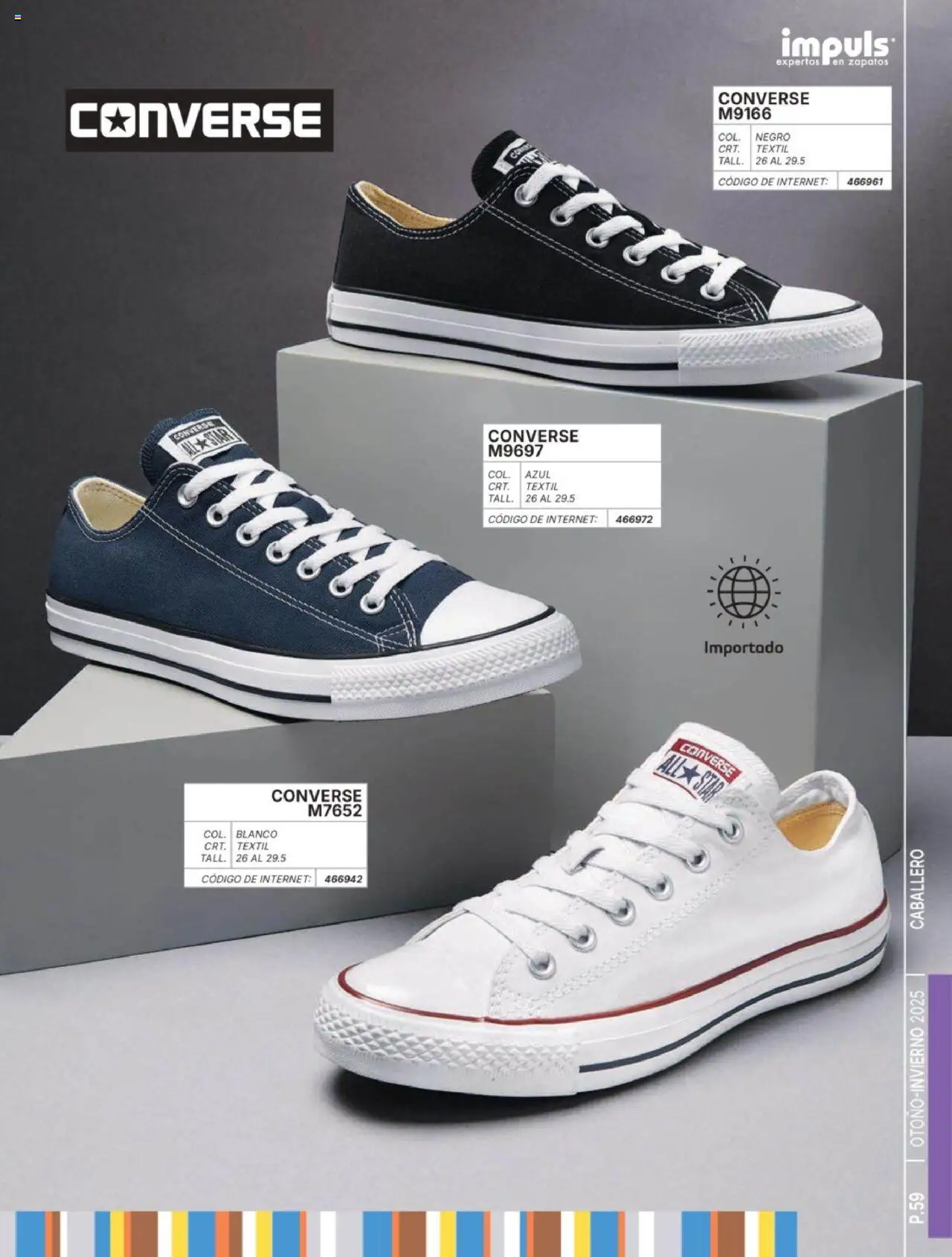 Nuevas ofertas de Impuls válidas en toda la República Mexicana desde el 07.07.2025. ¡Encuentra las mejores ofertas en Impuls catálogo Caballero Otoño-Invierno 2025! | Página: 61 | Productos: Zapatos