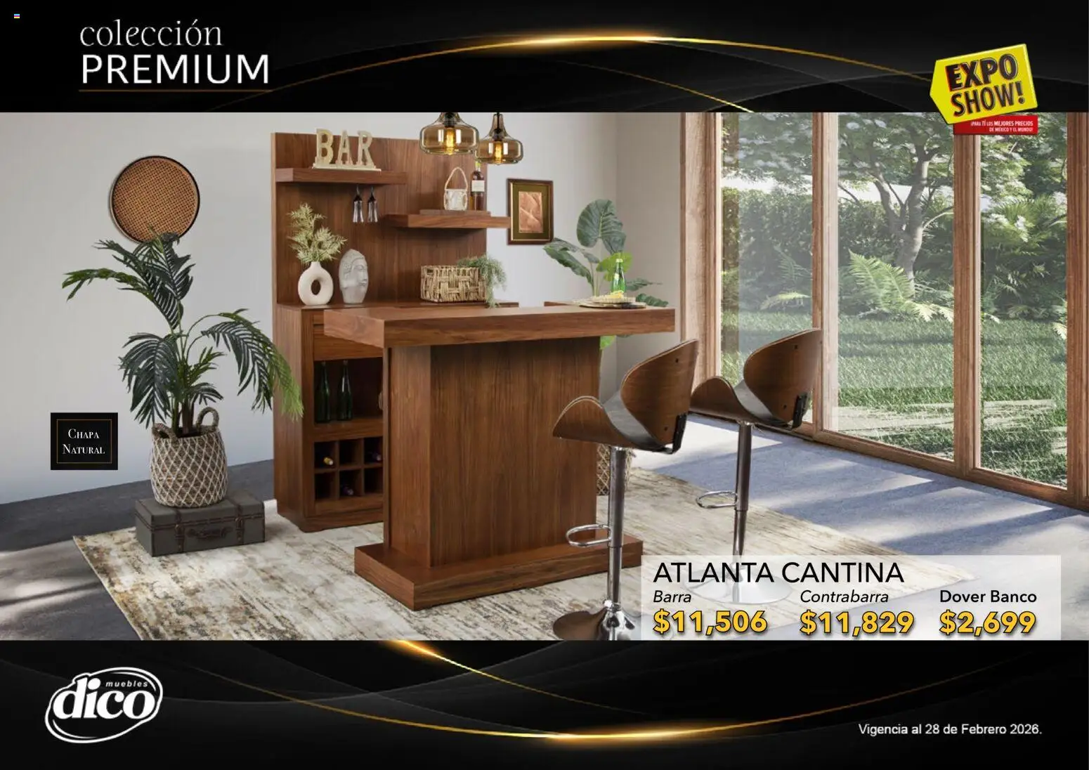 Nuevas ofertas de Muebles Dico válidas en toda la República Mexicana desde el 10.02.2026. ¡Encuentra las mejores ofertas en Muebles Dico catálogo Colección Premium! | Página: 64
