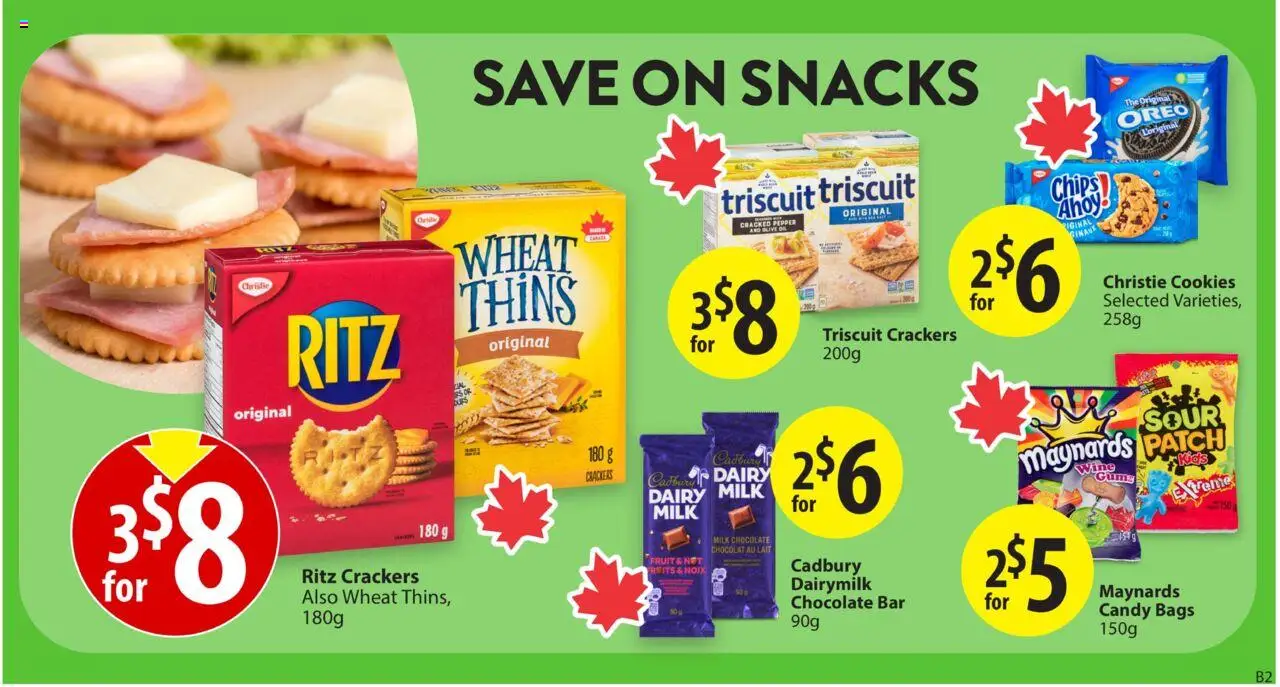 Save on foods flyer valid from 02.10.2025 | Page: 23 | Products: Cookies, Milk, Chocolate