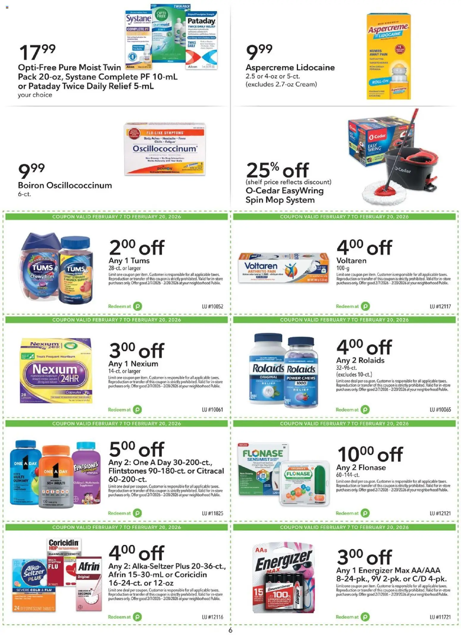 Publix Extra Savings - valid from 07.02.2026 | Page: 6