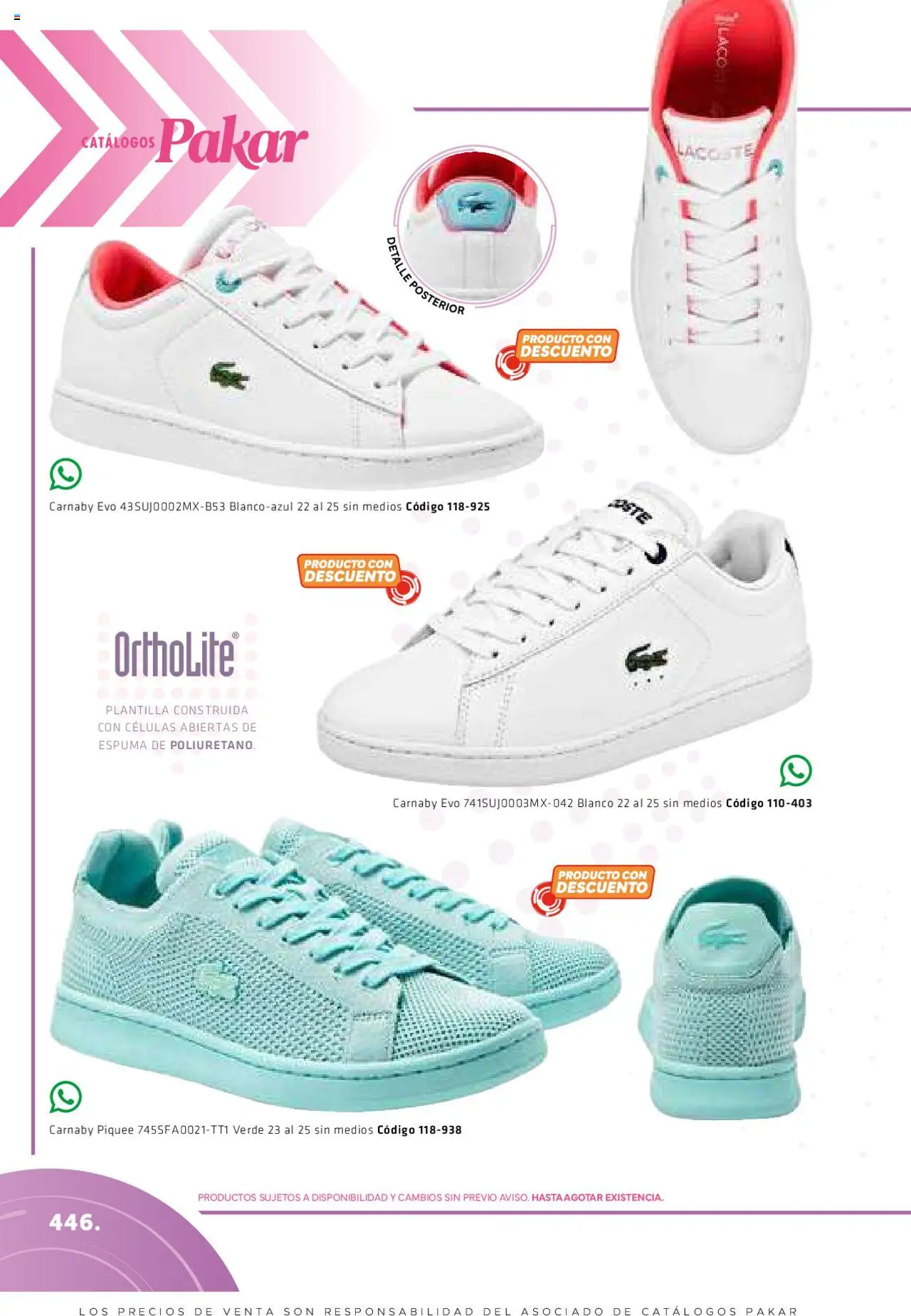 Nuevas ofertas de SC Pakar válidas en toda la República Mexicana desde el 06.03.2025. ¡Encuentra las mejores ofertas en SC Pakar catálogo Women! | Página: 446 | Productos: Espuma