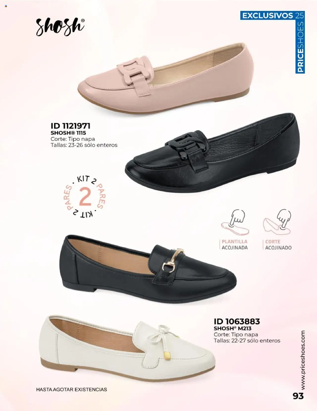 Nuevas ofertas de Price Shoes válidas en toda la República Mexicana desde el 19.10.2025. ¡Encuentra las mejores ofertas en Price Shoes catálogo Exclusivos 2025! | Página: 93