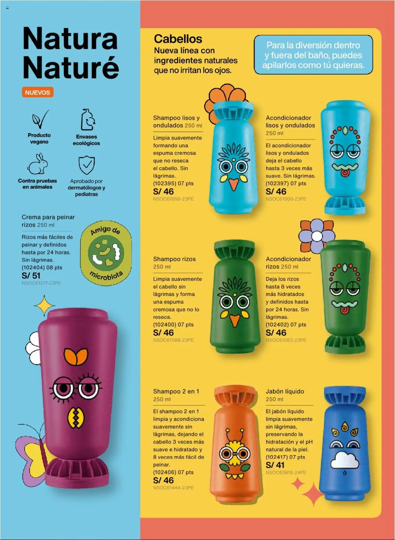 Catálogo Natura válido desde 13.06.2025 | Página: 145 | Productos: Shampoo, Acondicionador, Jabón, Crema