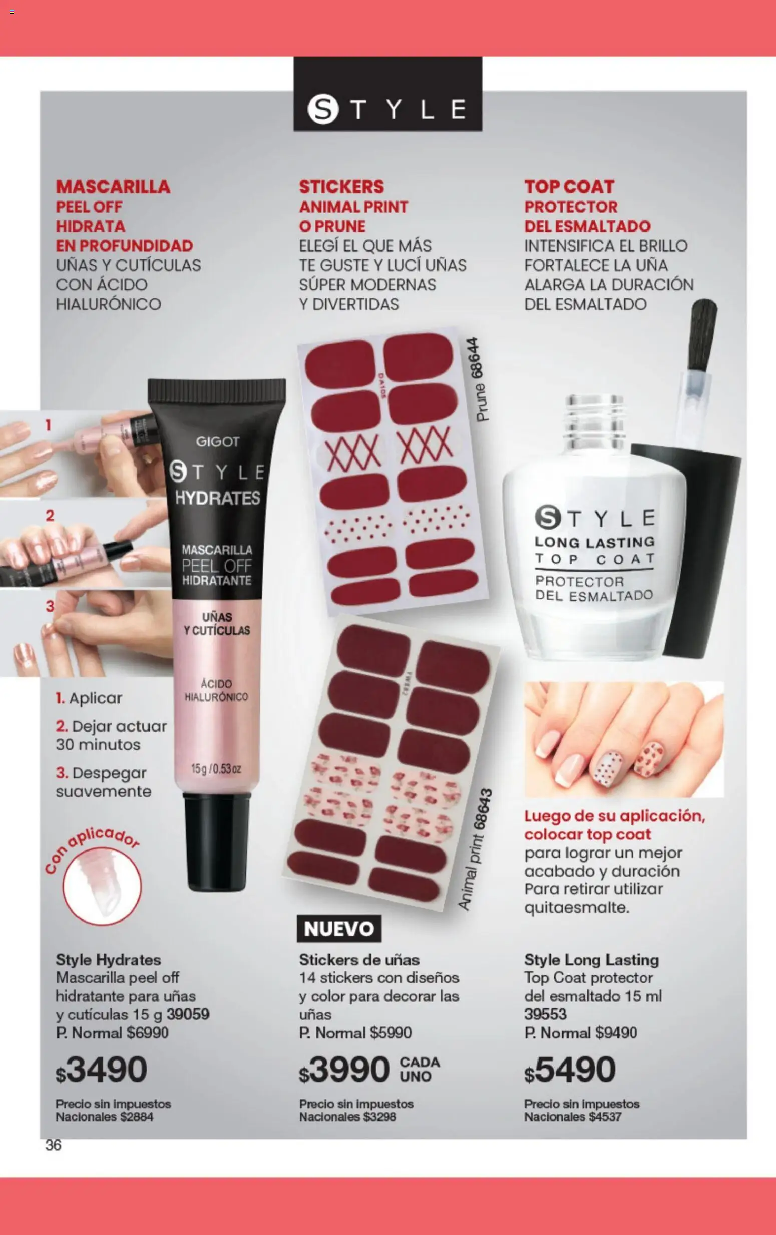 Gigot - CAMPAÑA 03 │ válido desde el 01.03.2026 | Página: 52 | Productos: Top, Mascarilla, Brillo, Té