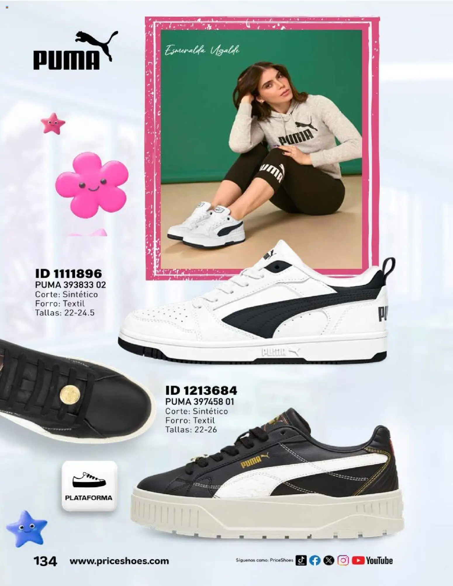 Nuevas ofertas de Price Shoes válidas en toda la República Mexicana desde el 01.09.2025. ¡Encuentra las mejores ofertas en Price Shoes catálogo Escolar! | Página: 134