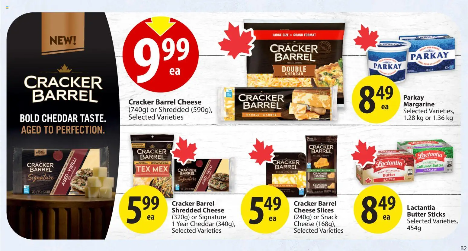 Save on foods flyer valid from 18.12.2025 | Page: 22 | Products: Butter, Cheese
