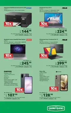 Lojas Quero-Quero - Ofertas atuais - Pré-Visualização do folheto da loja Lojas Quero-Quero, válido de 04.02.2026 | Página: 18 | Produtos: Processador, Tela, Tanque, Câmera