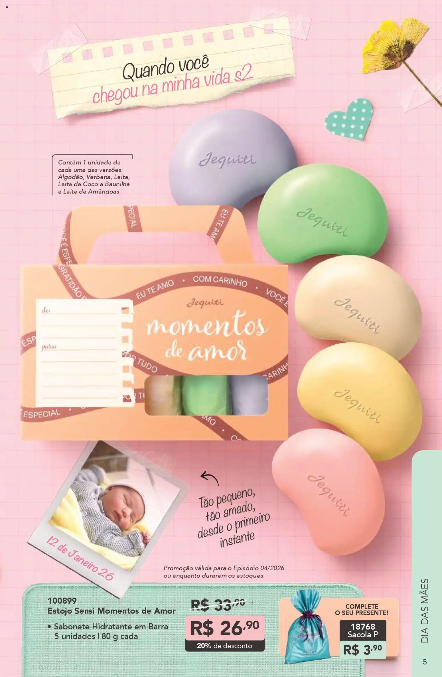 Jequiti Folheto - válido de 06.03.2026 | Página: 5 | Produtos: Coco, Leite, Amêndoas, Leite de coco