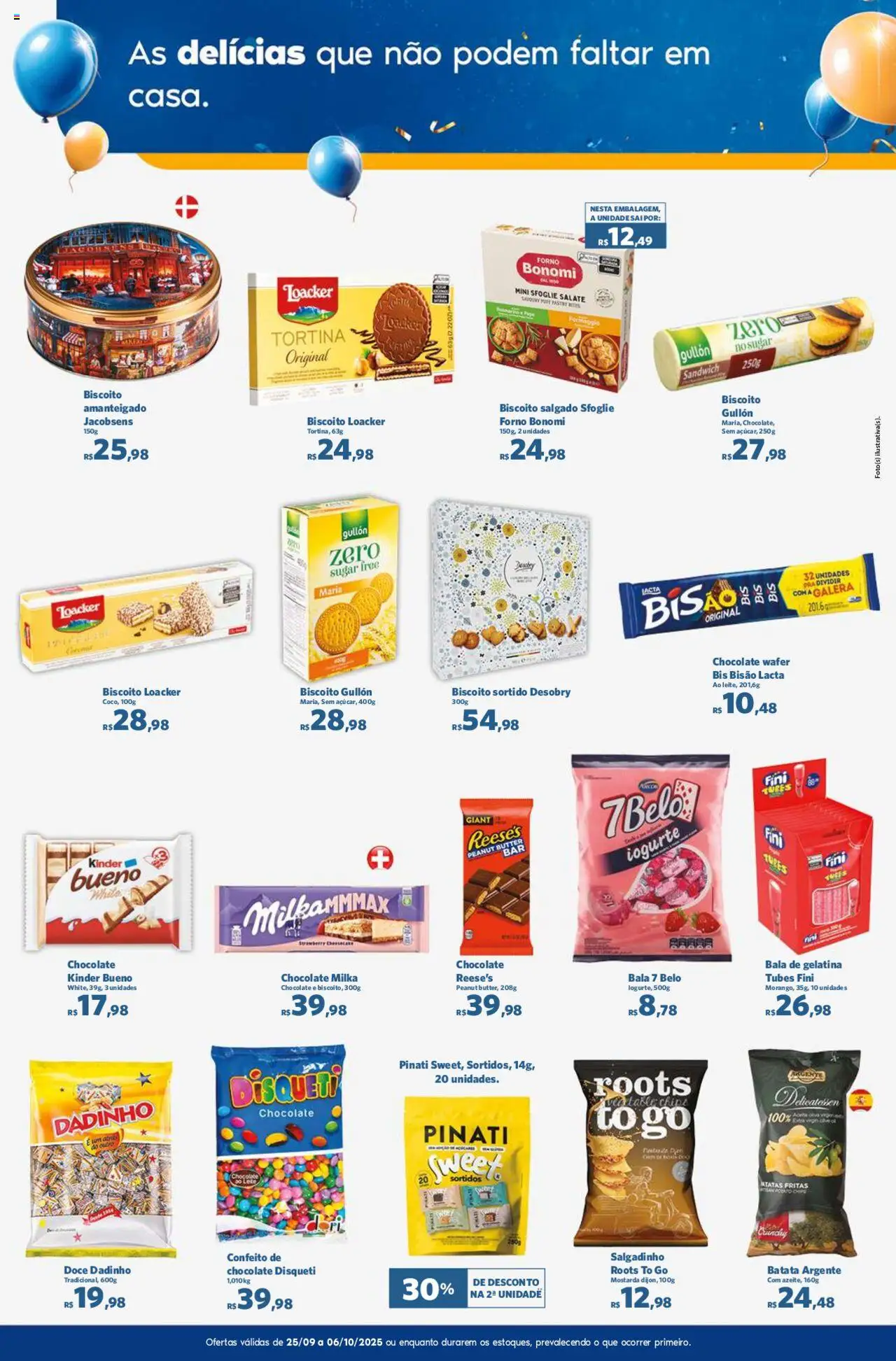Sam's Club Folheto - válido de 25.09.2025 | Página: 8 | Produtos: Forno, Biscoito, Batata, Bala