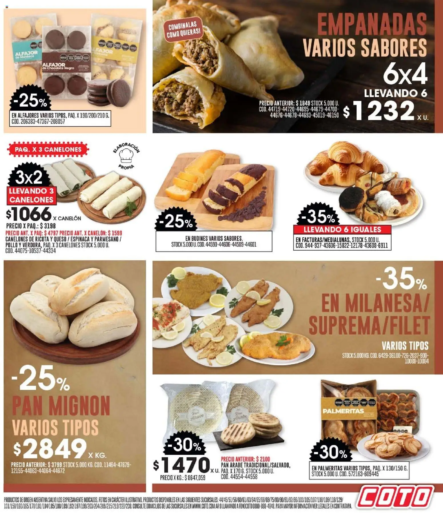 Coto - Ofertas │ válido desde el 24.11.2025 | Página: 5 | Productos: Queso, Chocolate, Espinaca, Alfajor