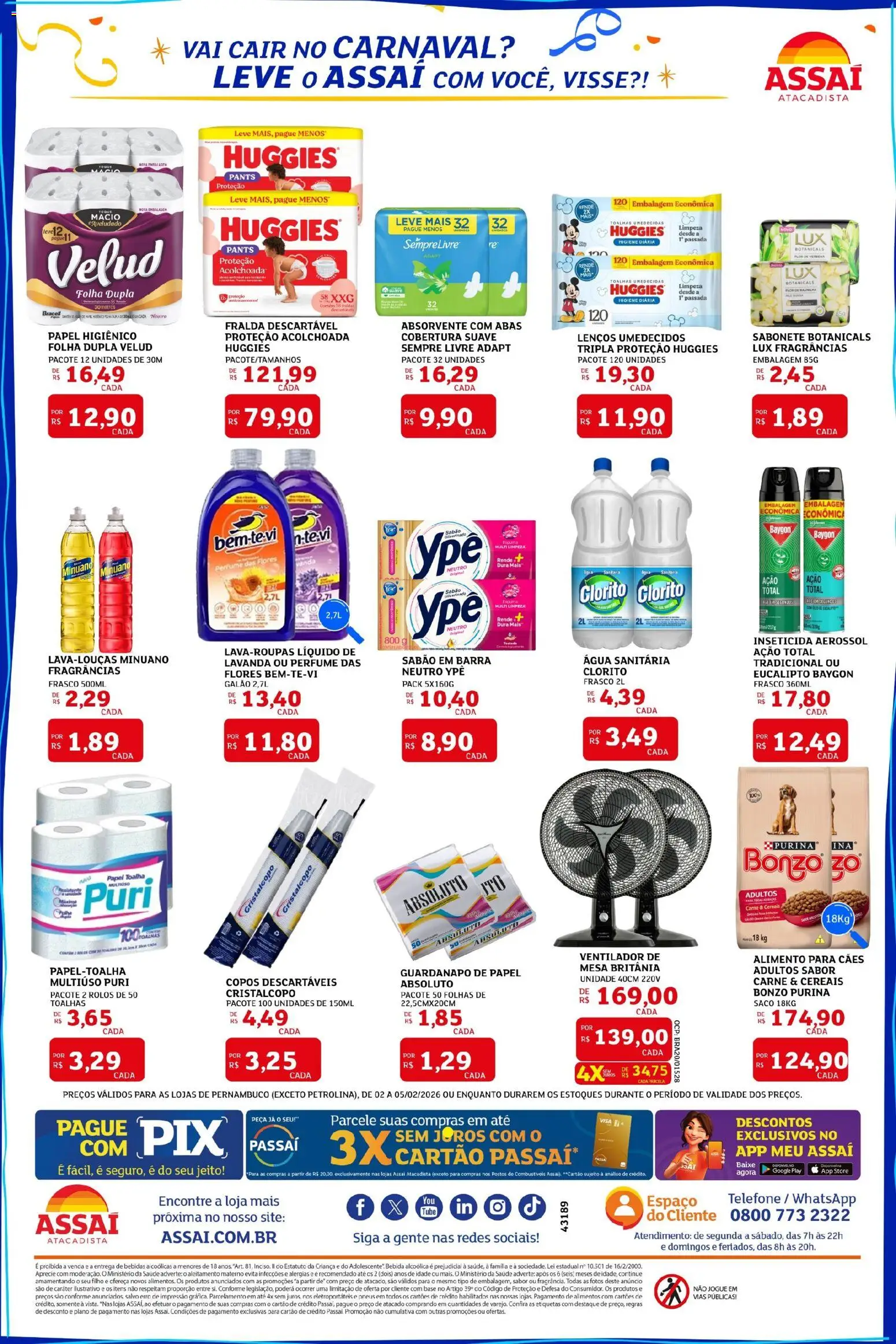Assaí Atacadista Folheto - válido de 02.02.2026 | Página: 4