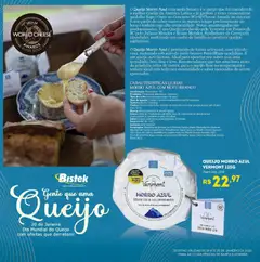 Bistek Supermercados - Ofertas Queijo Morro Azul Vermont - Pré-Visualização do folheto da loja Bistek Supermercados, válido de 19.01.2026