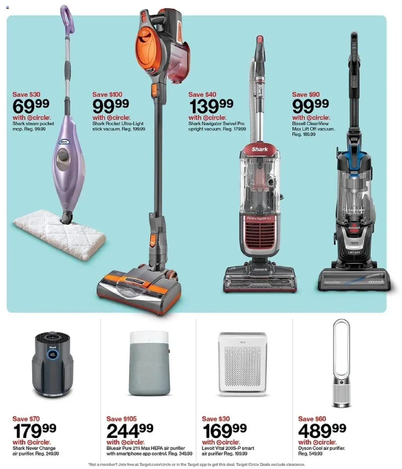 Target Weekly Ad - valid from 05.10.2025 | Page: 42 | Products: Swivel, Smartphone, Air purifier