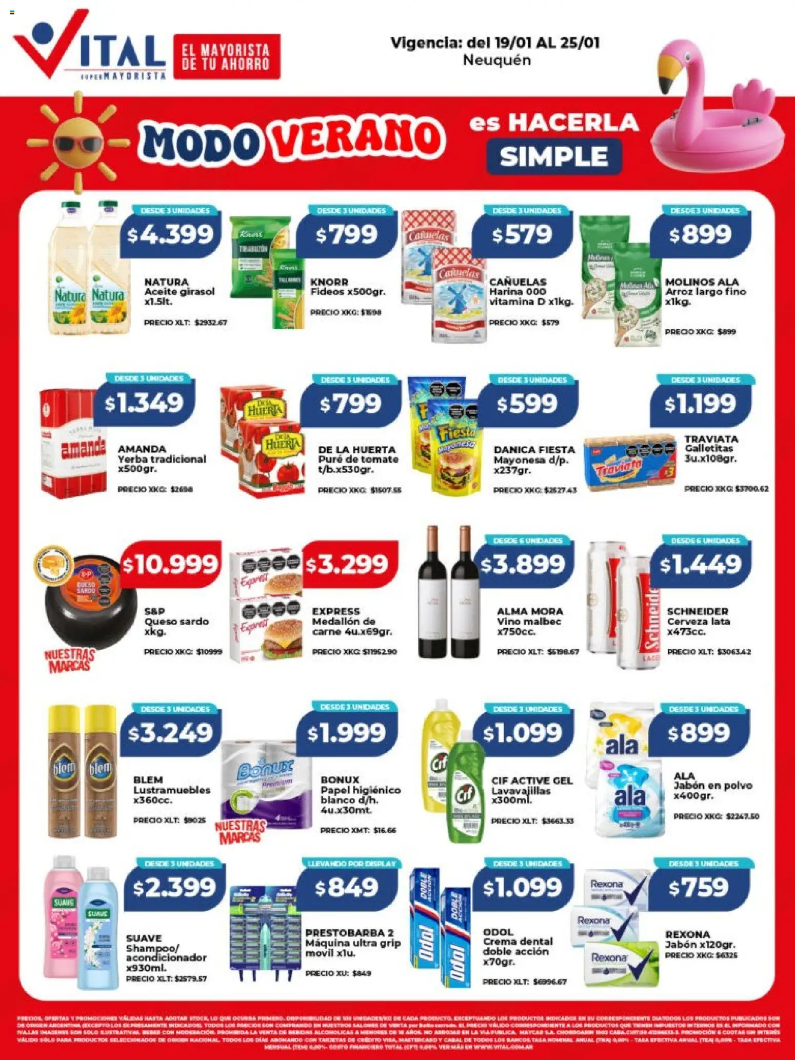 Vital - Ofertas - Neuquén │ válido desde el 19.01.2026 | Página: 1