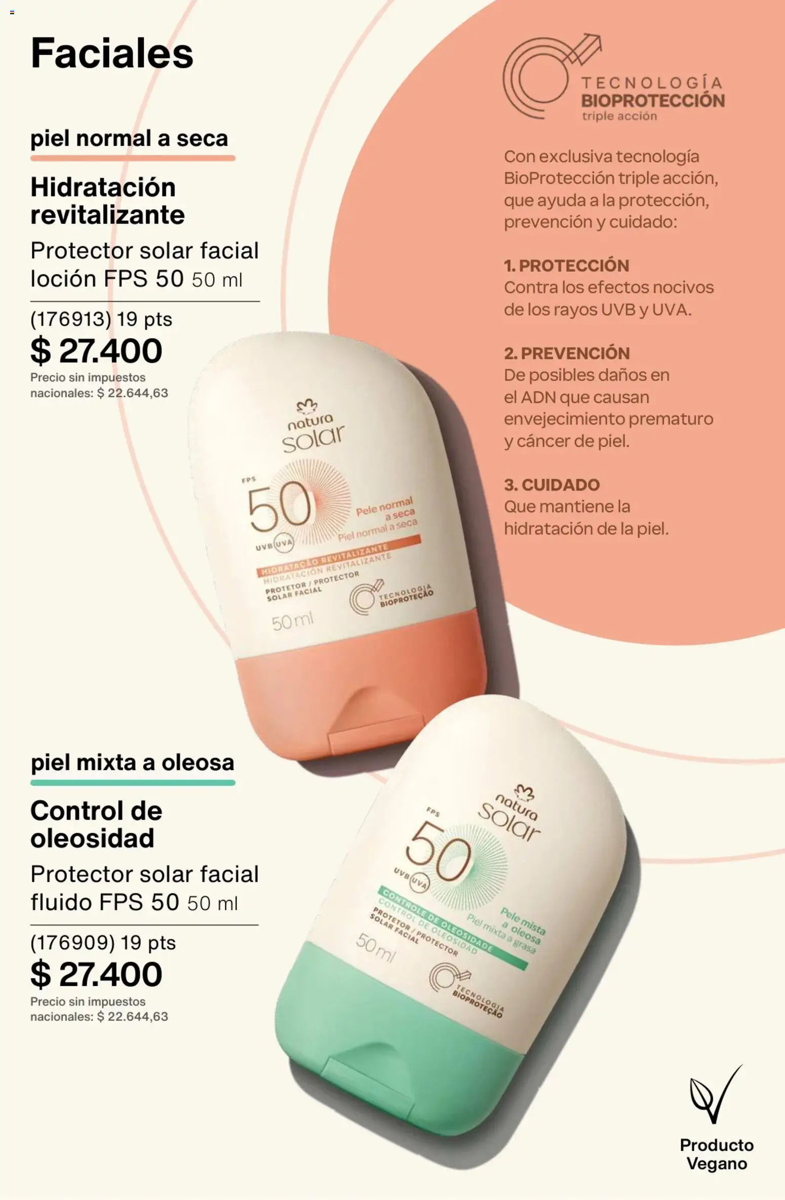 Catálogo Natura Ciclo 1/2026 │ válido desde el 06.01.2026 | Página: 221 | Productos: Protector solar, Loción, Uva