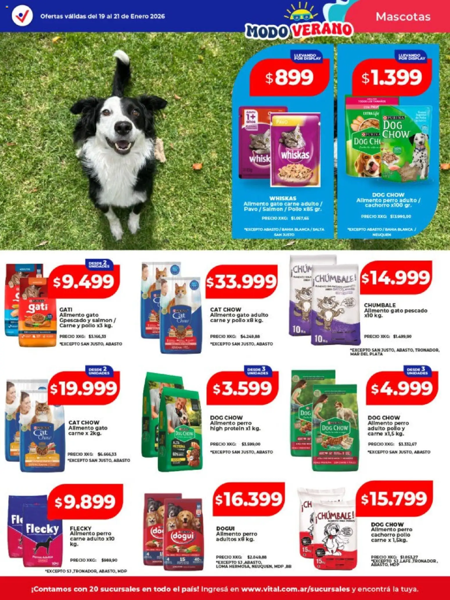 Vital - Ofertas - Mar del Plata  │ válido desde el 19.01.2026 | Página: 17 | Productos: Pollo, Pescado