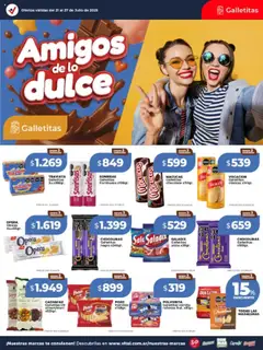 Vital ofertas │ válido desde el 21.07.2025 | Página: 19 | Productos: Galletitas, Chocolate, Pizza, Té