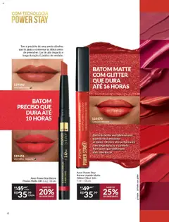 Avon Folheto - válido de 31.08.2025 | Página: 4 | Produtos: Cereja, Batom