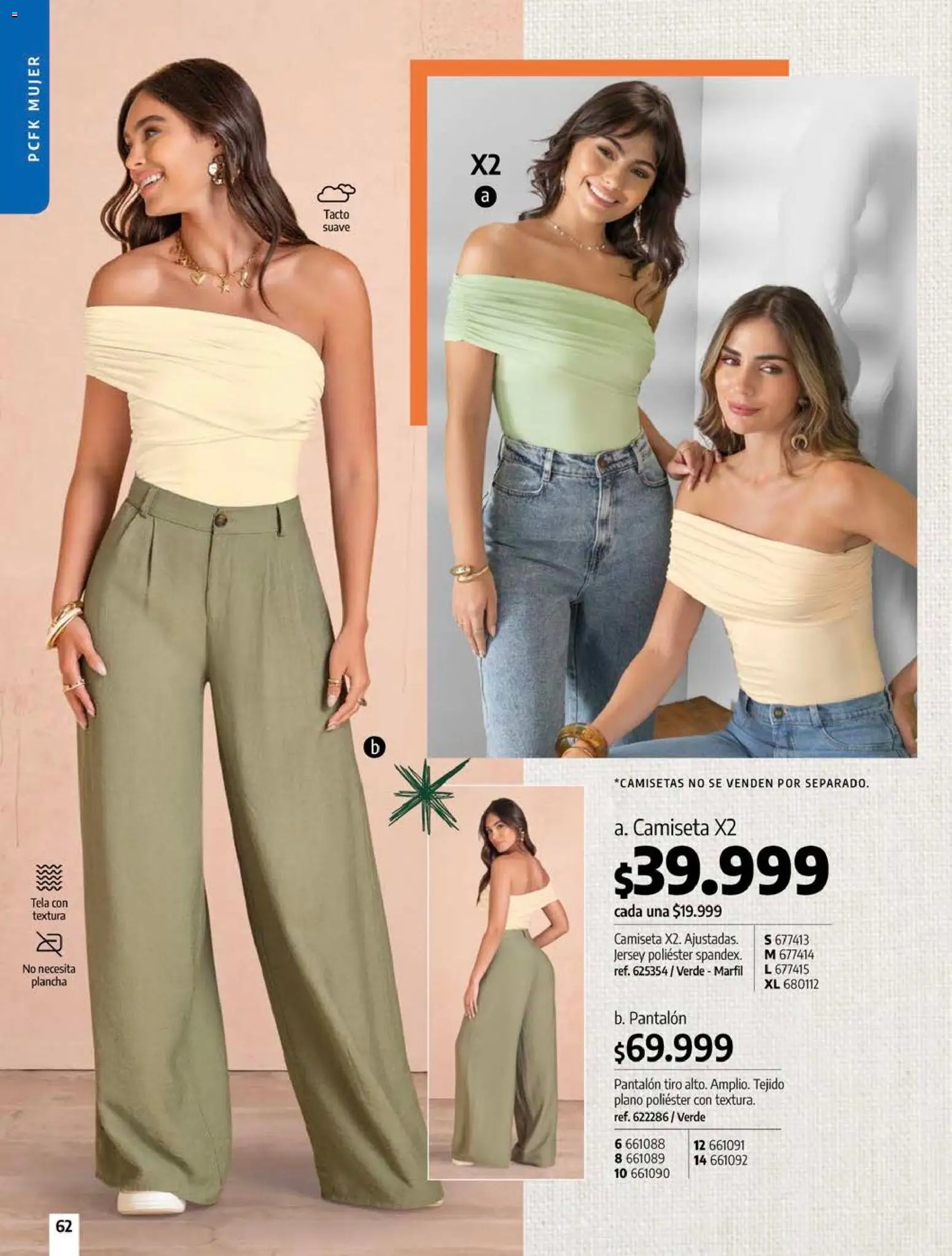 Pacifika revista - valida desde el 01.08.2026 | Página: 62 | Productos: Plancha, Camiseta