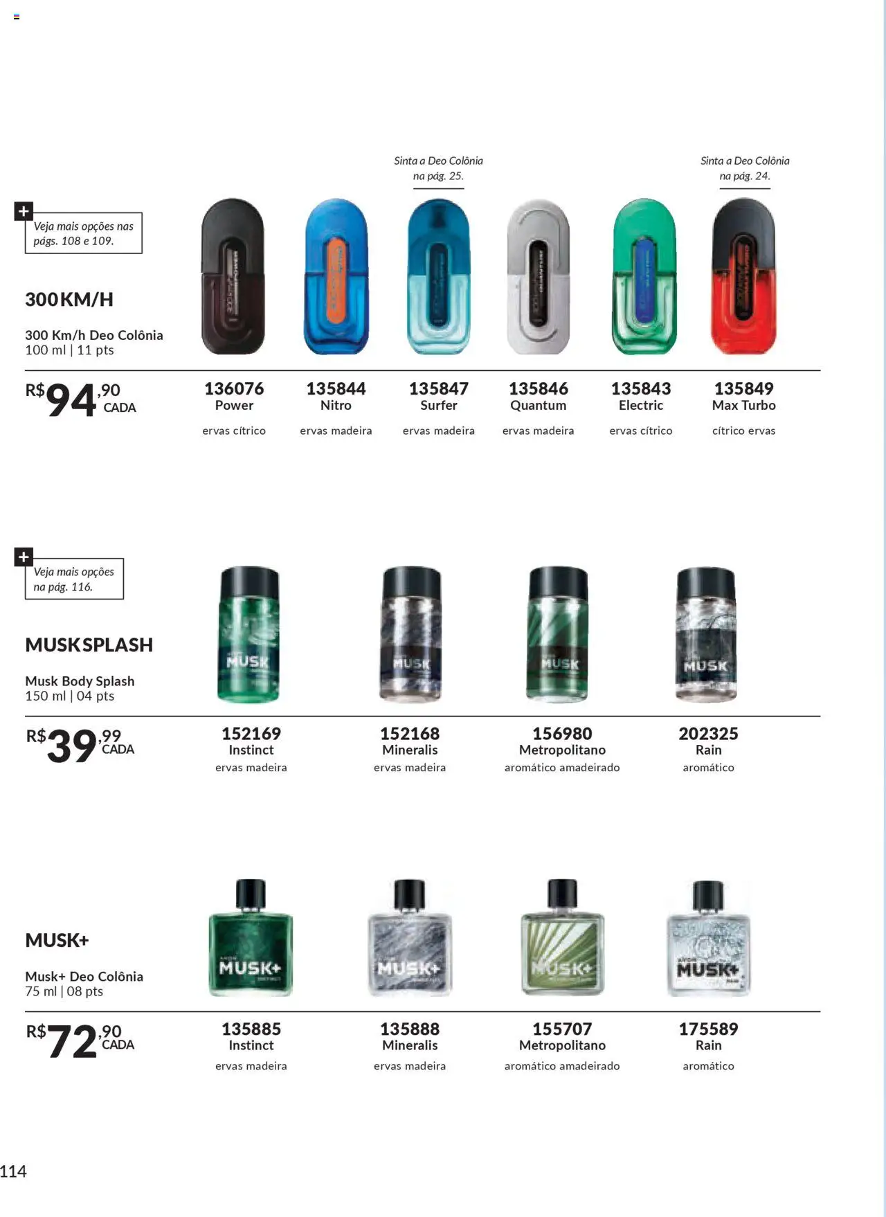 Avon Folheto - válido de 07.10.2025 | Página: 114 | Produtos: Body