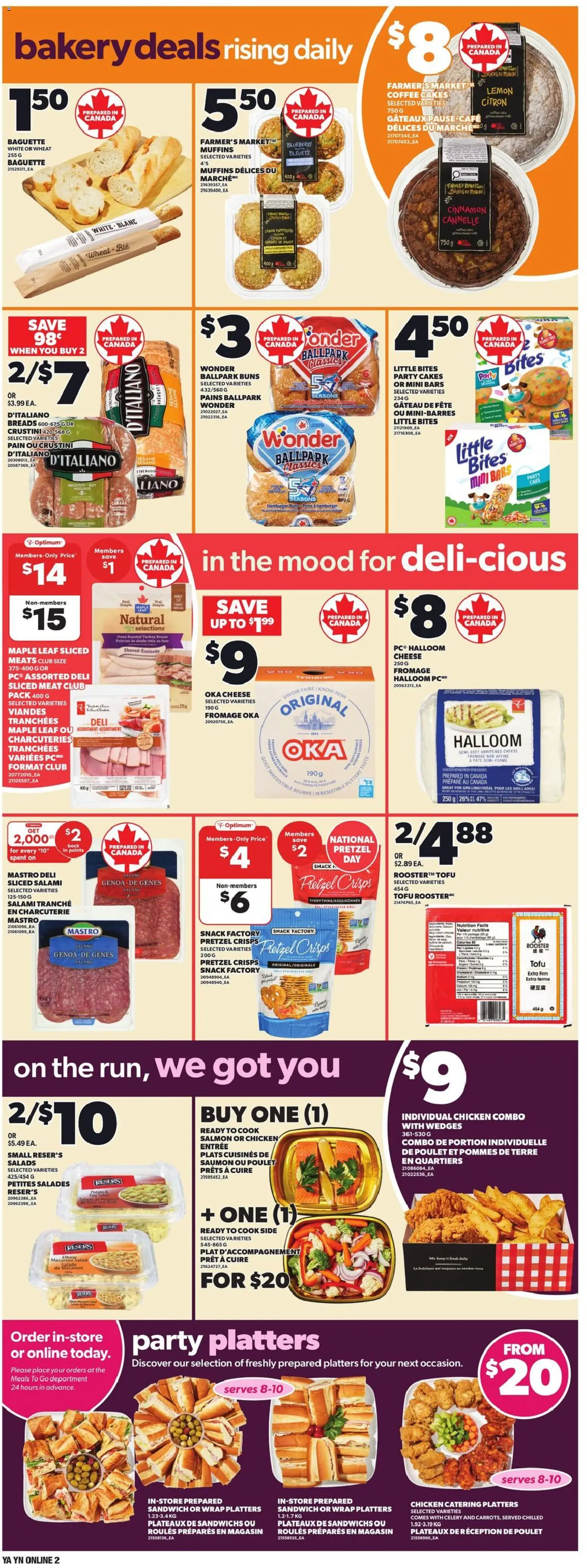 Independent Grocer flyer valid from 23.04.2026 | Page: 4 | Products: Cheese, Coffee, Salami, Chicken