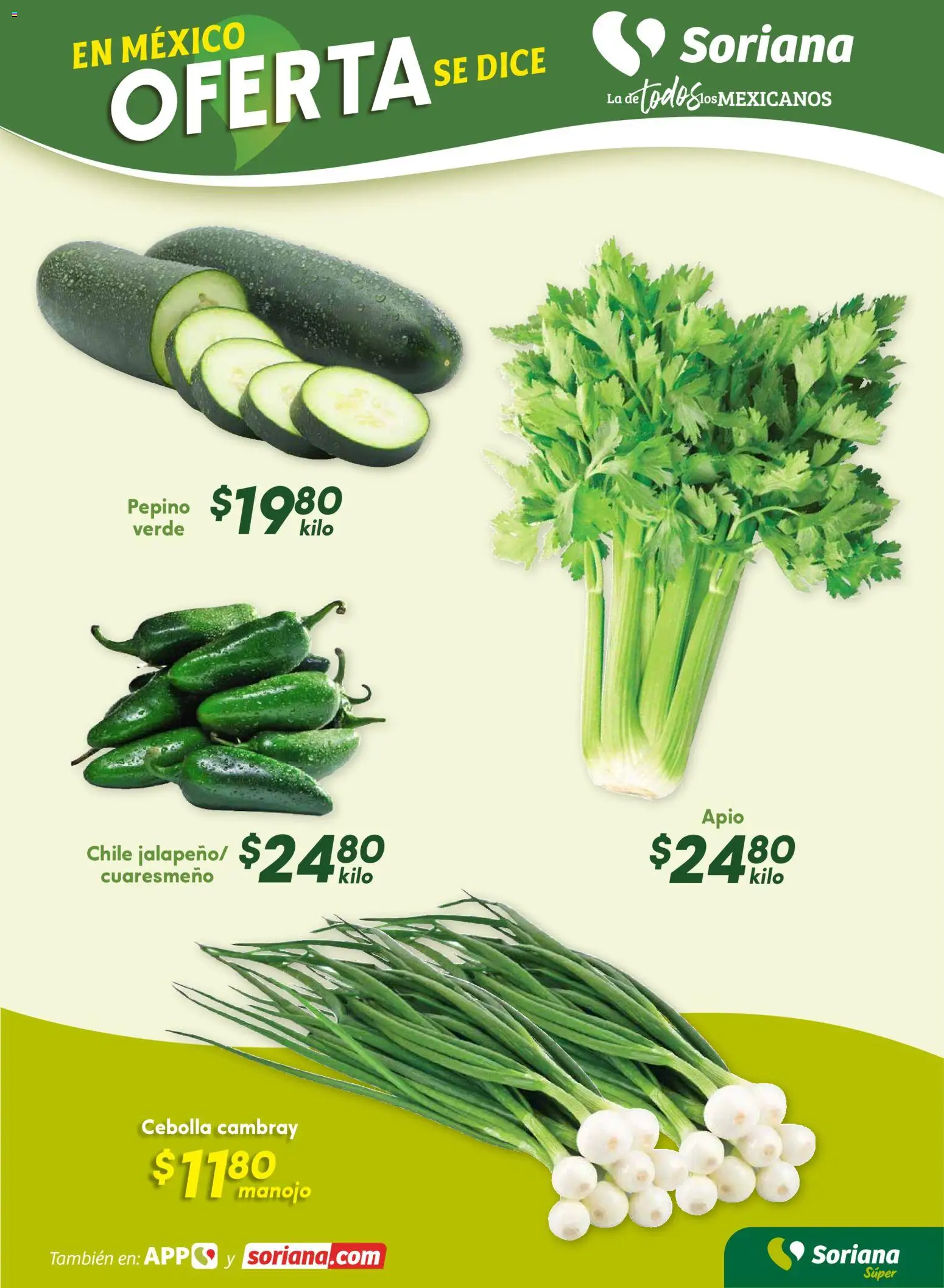 Nuevas ofertas de Soriana válidas en toda la República Mexicana desde el 07.11.2025. ¡Encuentra las mejores ofertas en Soriana - Fin de Semana Súper: Chih, Delicias, Dur y Coah (excepto Saltillo)! | Página: 3 | Productos: Cebolla, Apio