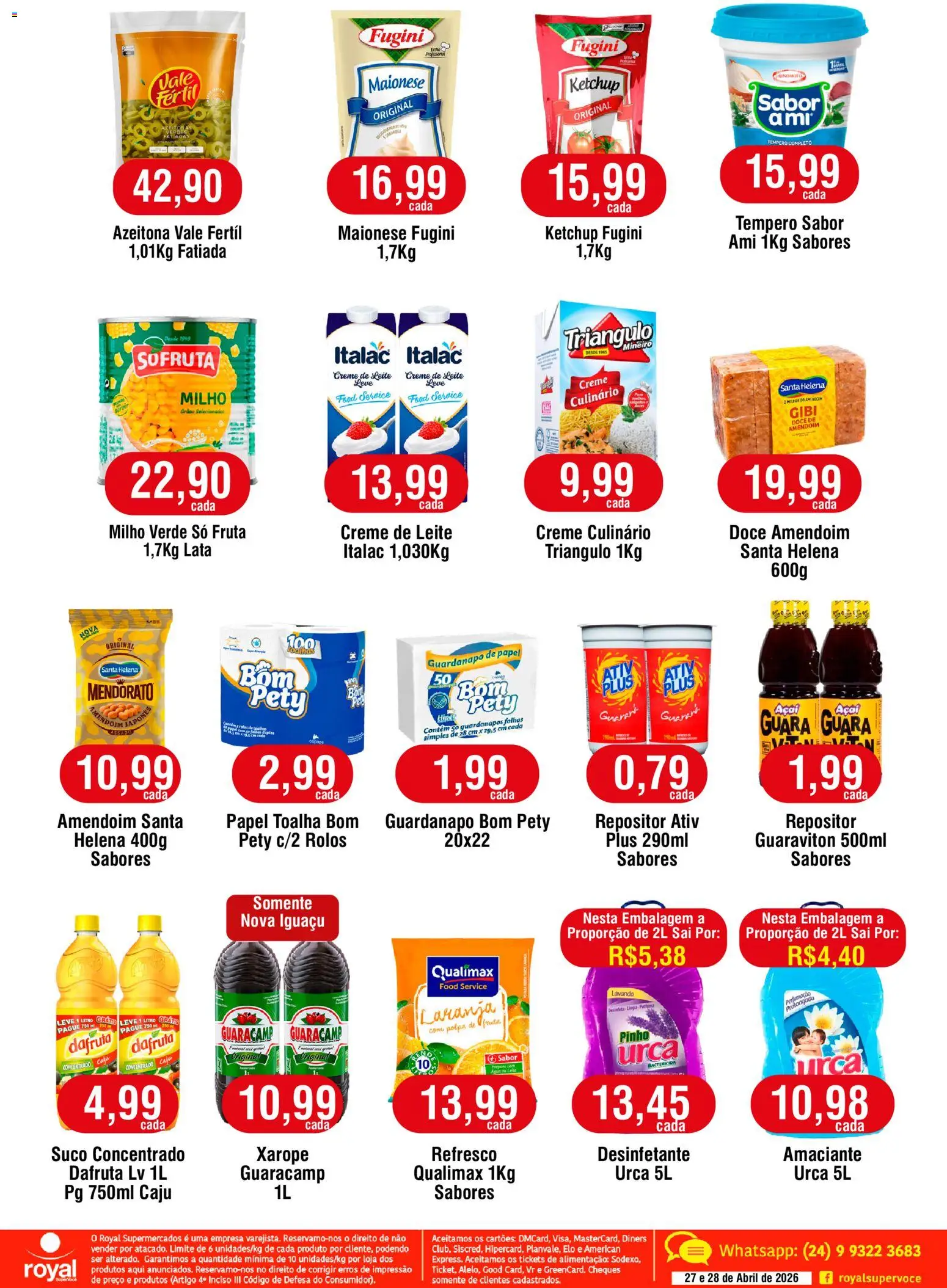 Royal Supermercados Folheto - válido de 27.04.2026 | Página: 2