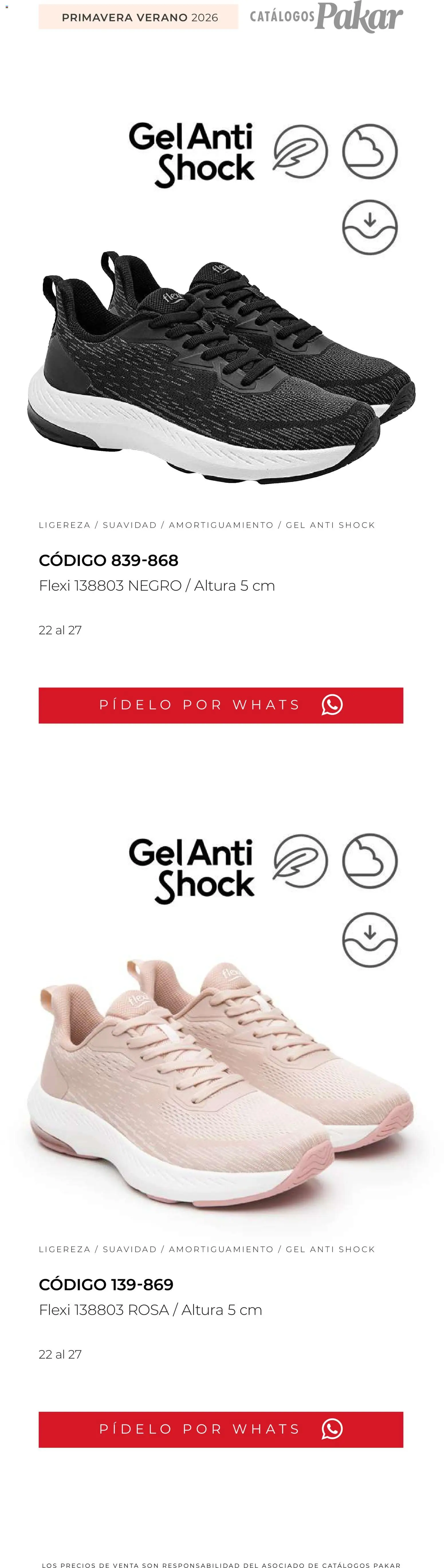 Nuevas ofertas de SC Pakar válidas en toda la República Mexicana desde el 04.03.2026. ¡Encuentra las mejores ofertas en SC Pakar catálogo Flexi PV26! | Página: 121