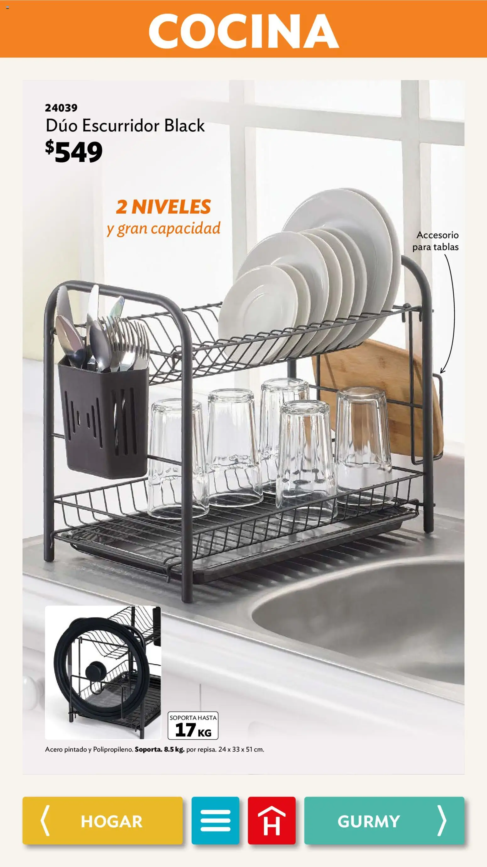 Nuevas ofertas de Betterware válidas en toda la República Mexicana desde el 02.02.2026. ¡Encuentra las mejores ofertas en Betterware campaña 2 2026! | Página: 40 | Productos: Escurridor, Cocina