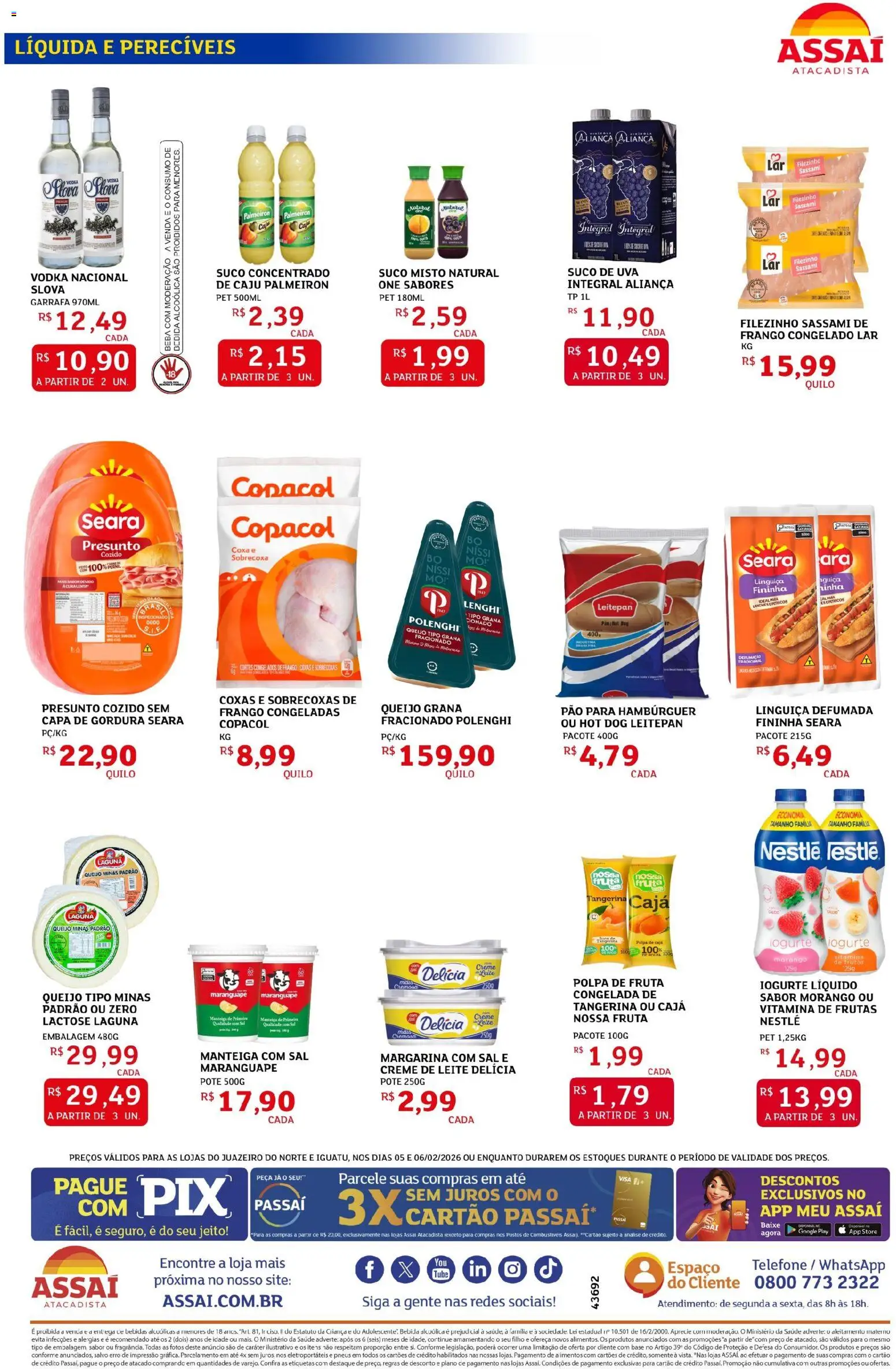 Assaí Atacadista Folheto - válido de 05.02.2026 | Página: 2