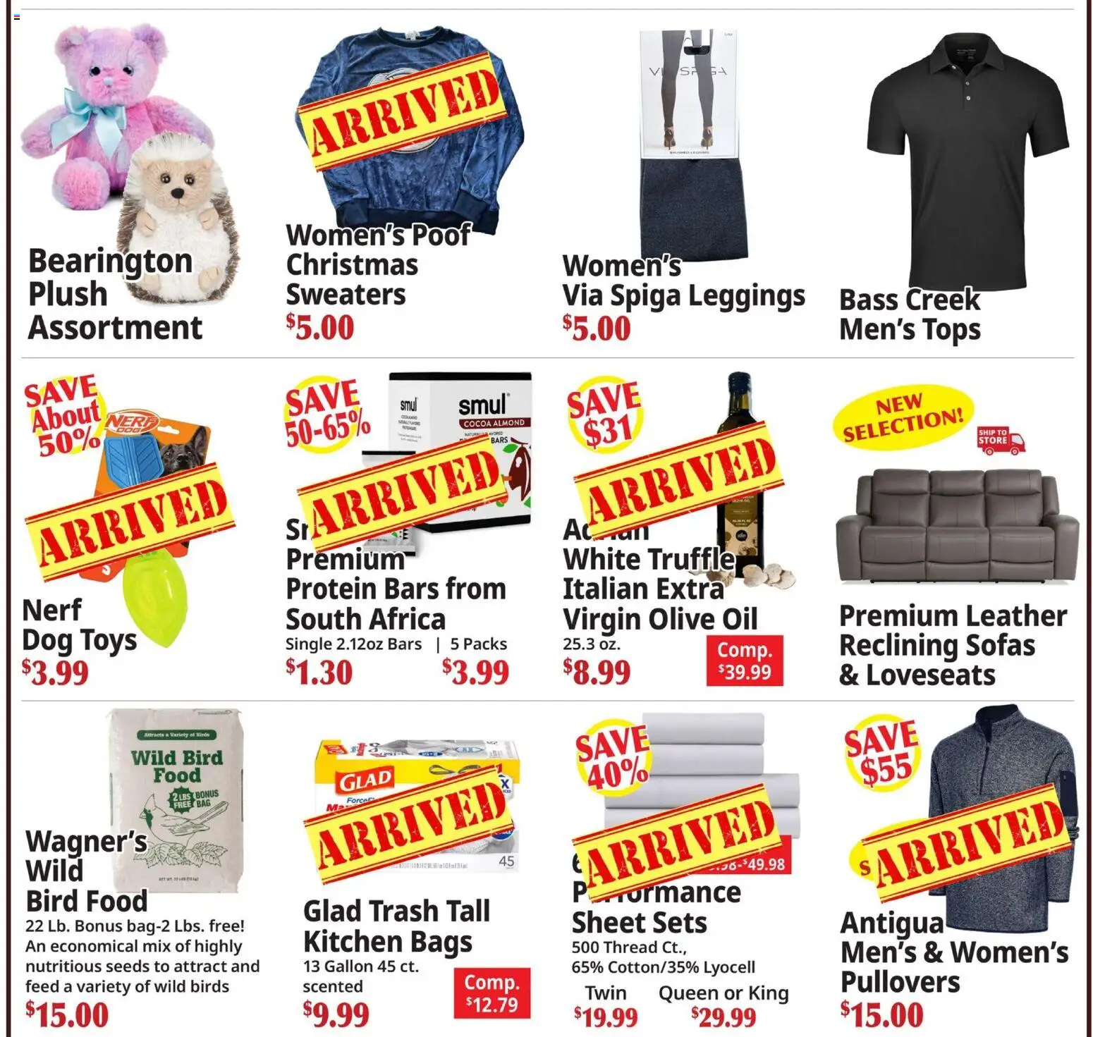 Ocean State Job Lot Weekly Ad - MA - valid from 01.01.2026 | Page: 16 | Products: Oil, Leggings, Bag, Sheet