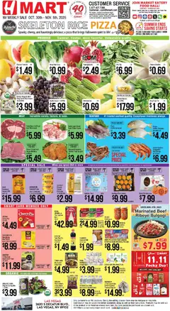 Preview of Hmart weekly ads valid from 30.10.2025