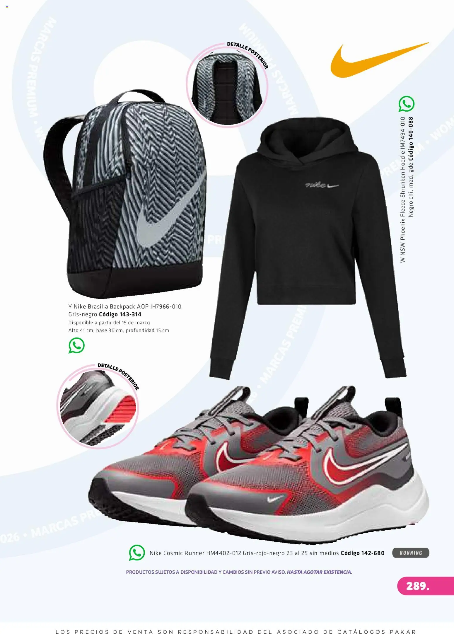 Nuevas ofertas de SC Pakar válidas en toda la República Mexicana desde el 27.02.2026. ¡Encuentra las mejores ofertas en SC Pakar catálogo Premium Women! | Página: 289