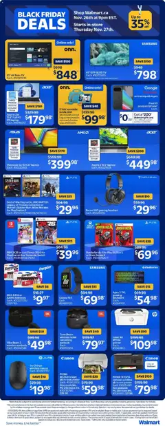 Preview of Walmart weekly flyer from shop Walmart valid from 27.11.2025 | Page: 20