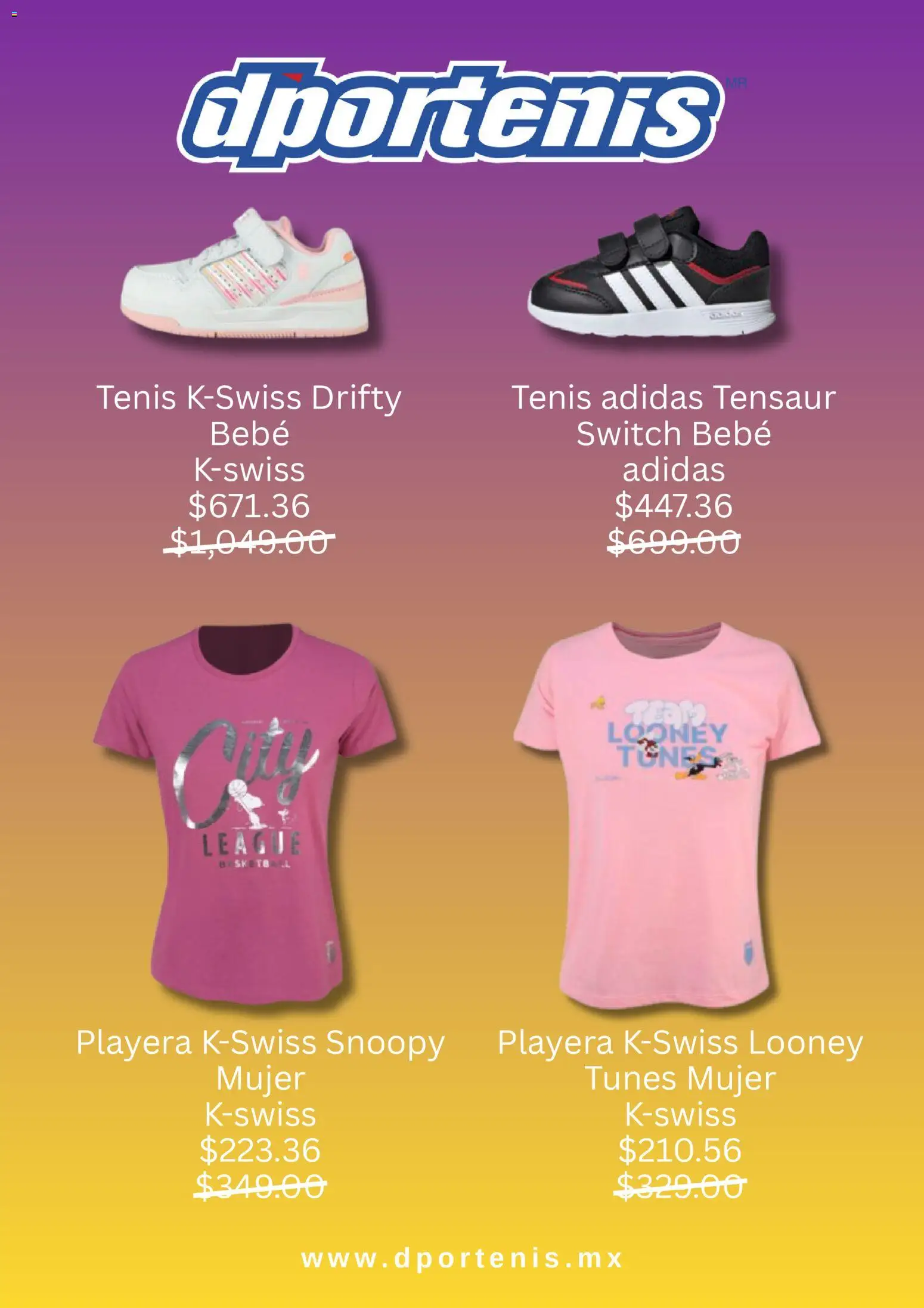 Nuevas ofertas de Dportenis válidas en toda la República Mexicana desde el 19.11.2025. ¡Encuentra las mejores ofertas en Dportenis Cyber Day! | Página: 5 | Productos: Tenis, Playera