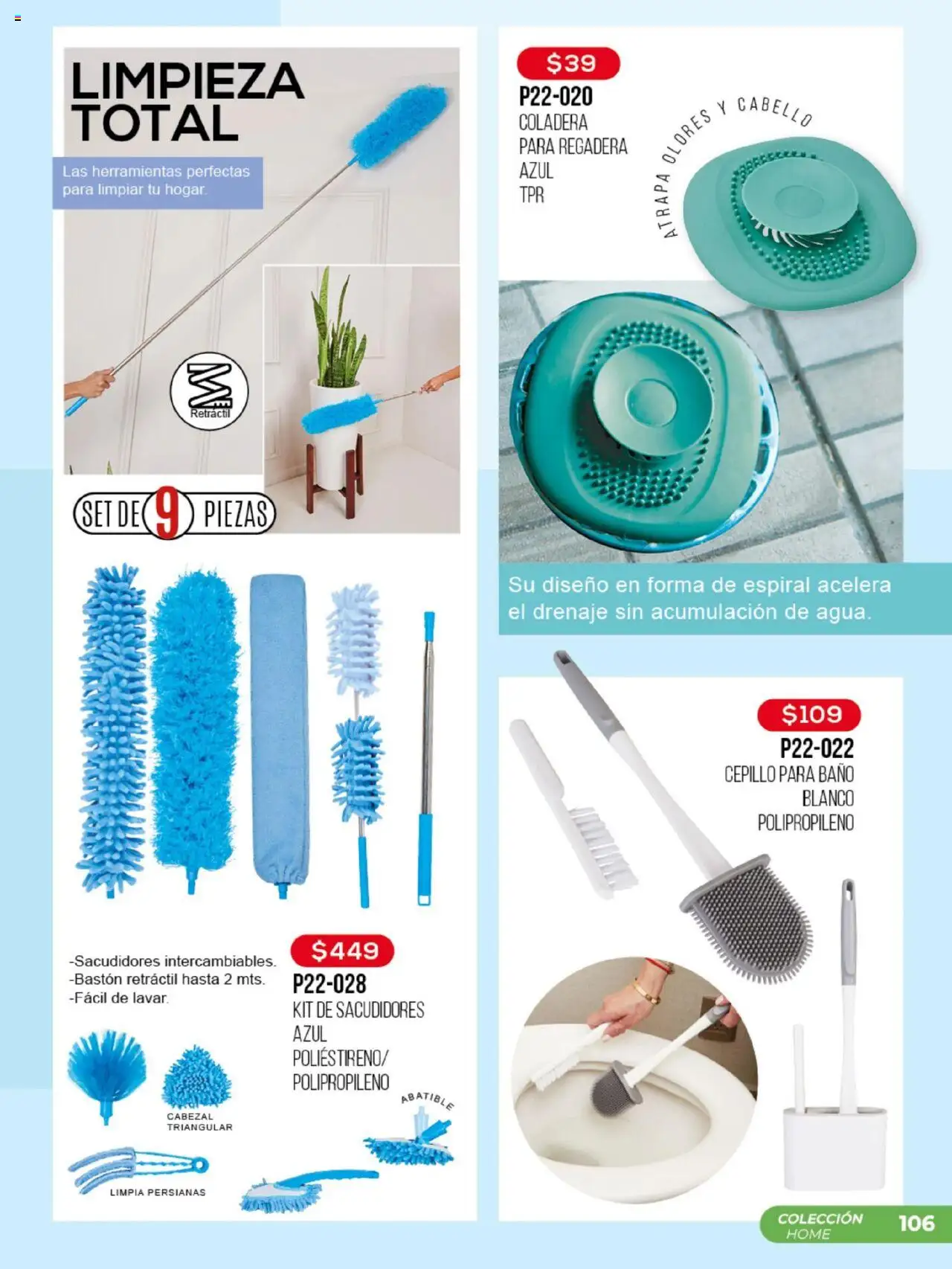Nuevas ofertas de Cklass válidas en toda la República Mexicana desde el 15.09.2025. ¡Encuentra las mejores ofertas en Cklass - Catálogo Promo Semanal! | Página: 107 | Productos: Cepillo, Baño, Regadera