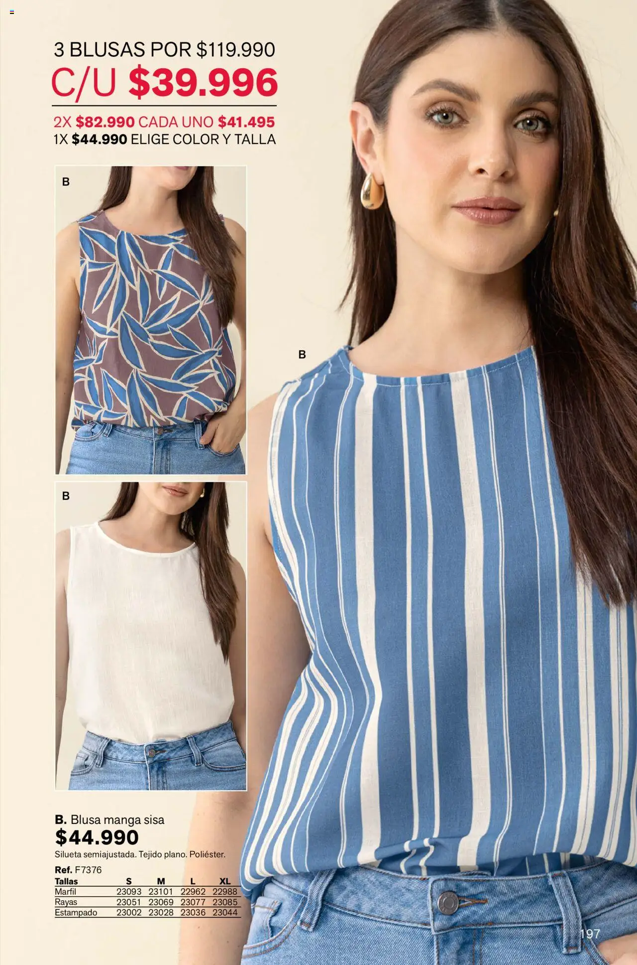 Leonisa revista - valida desde el 04.08.2025 | Página: 197 | Productos: Blusa