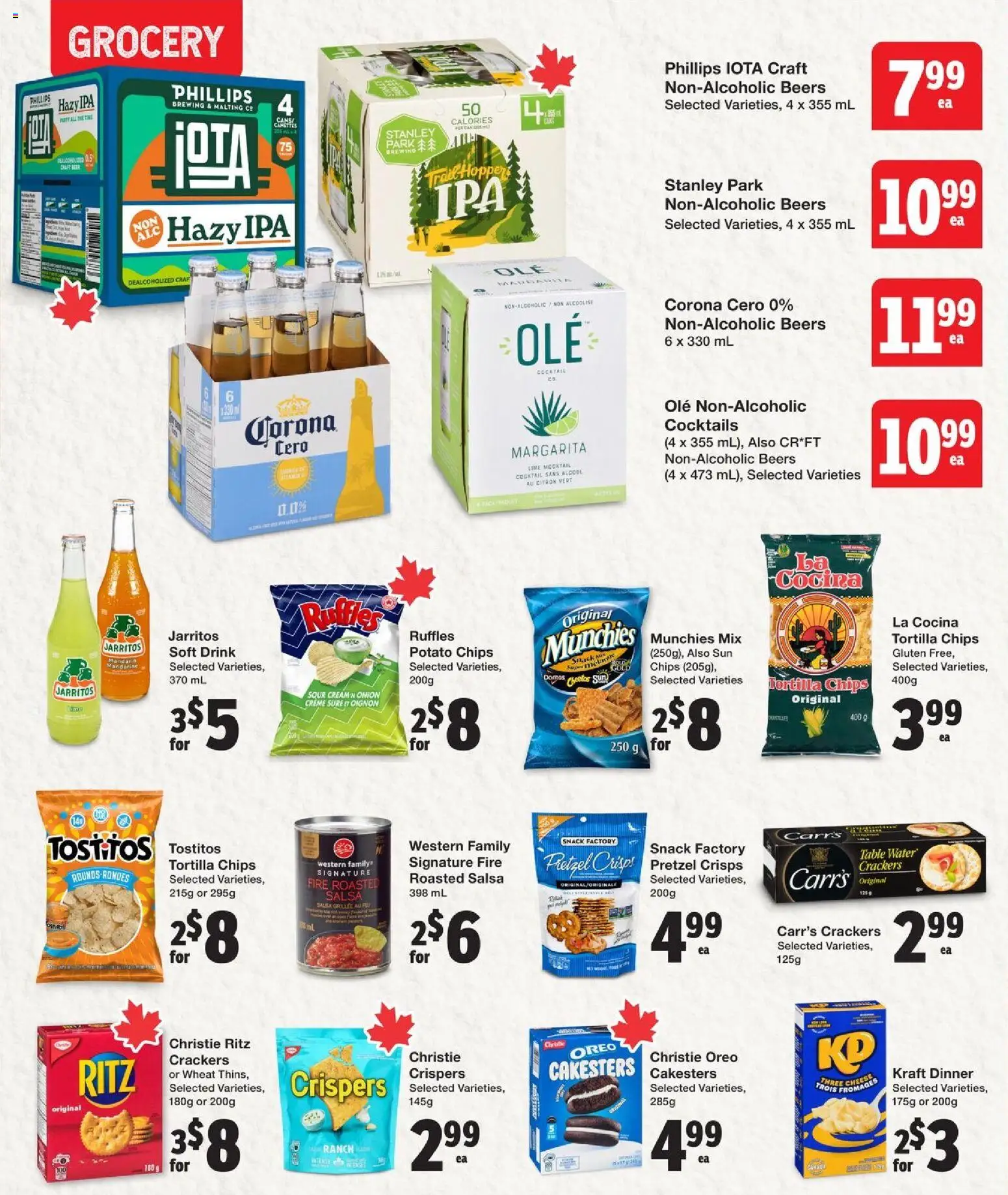 Quality Foods flyer valid from 30.04.2026 | Page: 9 | Products: Sour cream, Chips, Table, Cheese