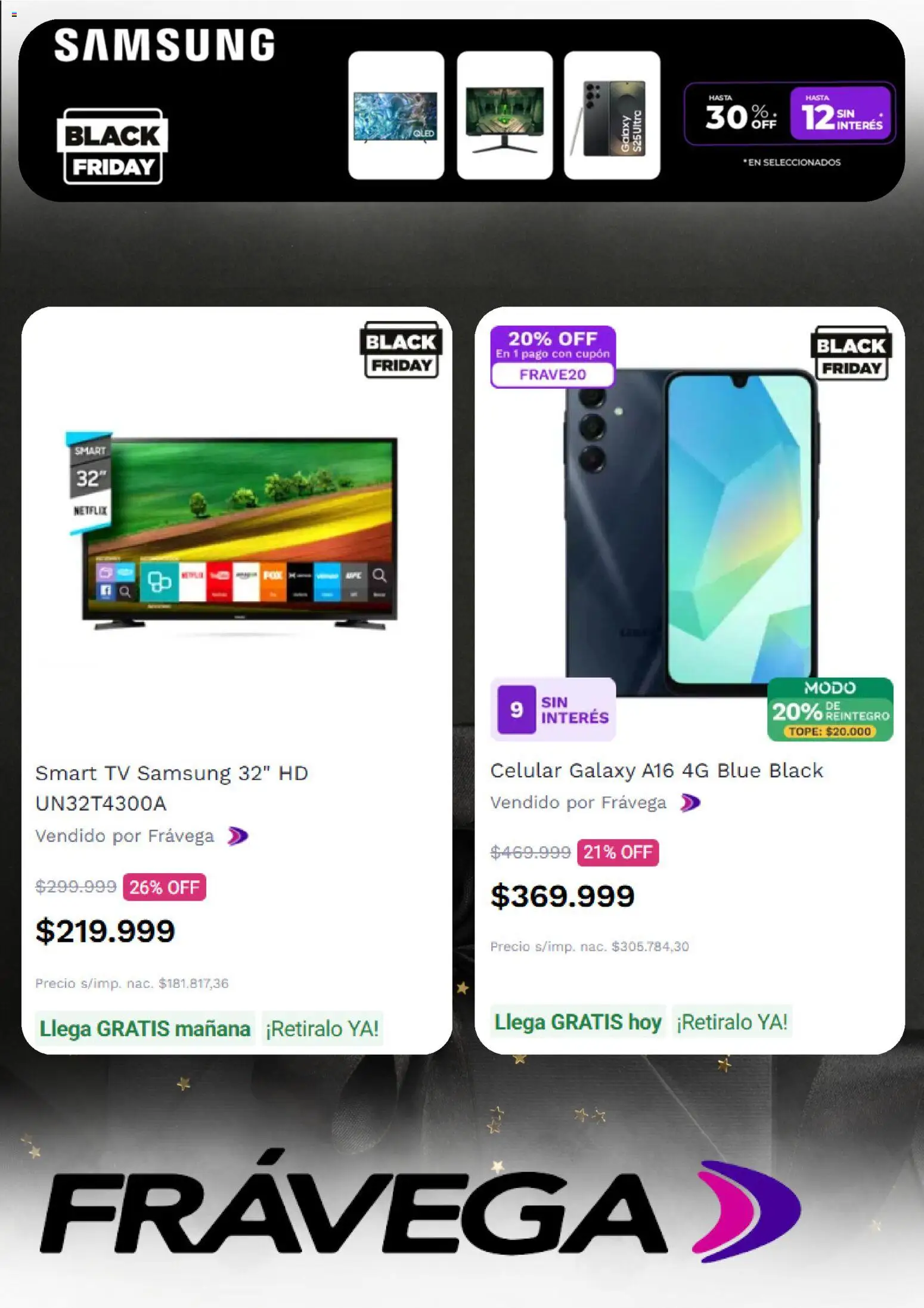 Frávega - Black Friday │ válido desde el 25.11.2025 | Página: 7