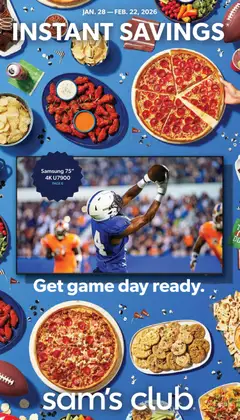 Preview of Sam's Club weekly ads valid from 28.01.2026