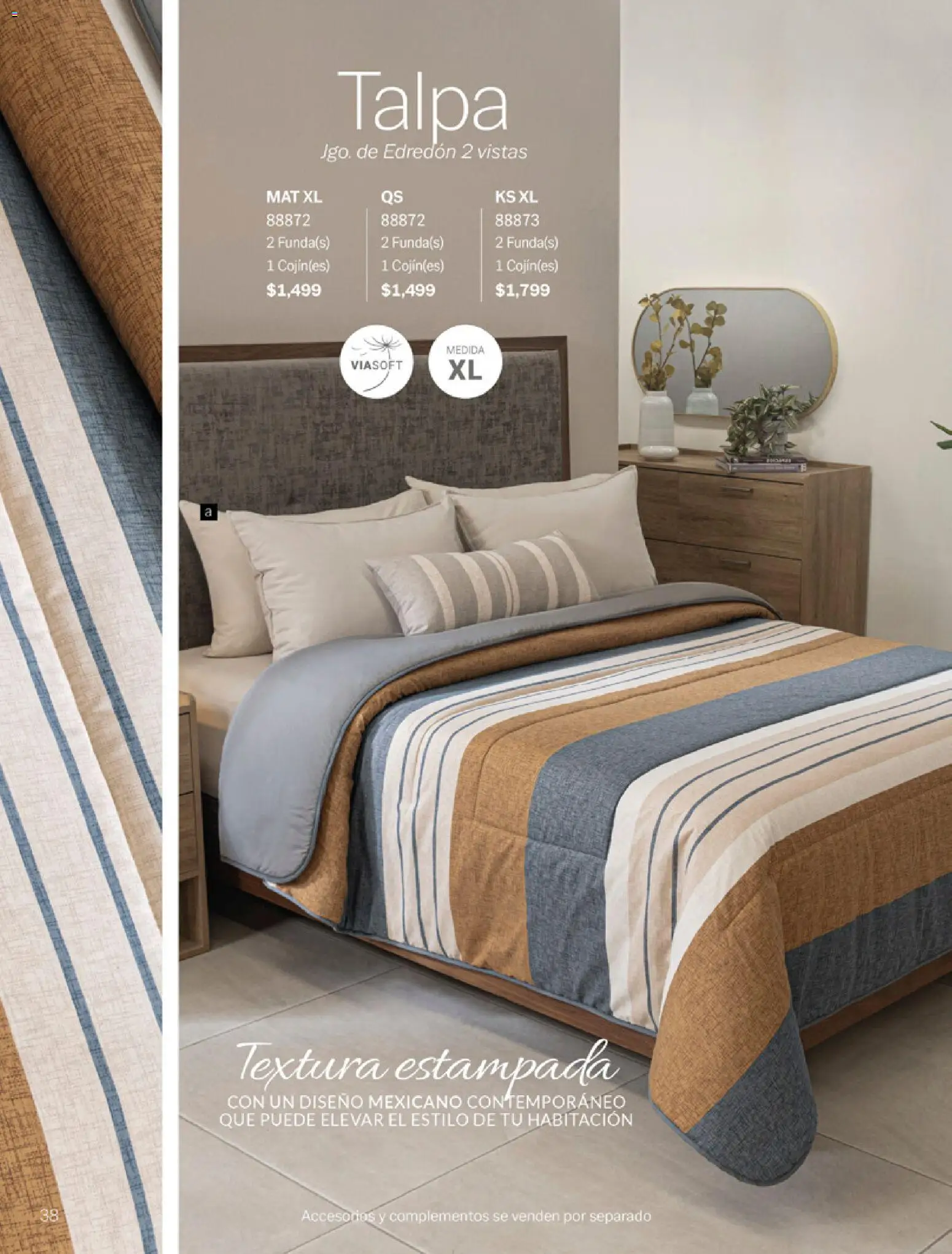 Nuevas ofertas de Vianney válidas en toda la República Mexicana desde el 06.03.2026. ¡Encuentra las mejores ofertas en Vianney catálogo Tu hogar, nuestra pasión! | Página: 40