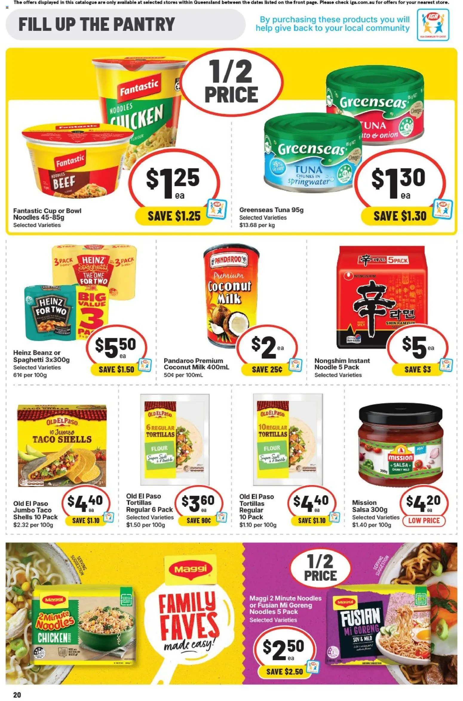 IGA catalogue - valid from 21.01.2026 | Page: 16 | Products: Milk, Beef, Salsa, Tortillas