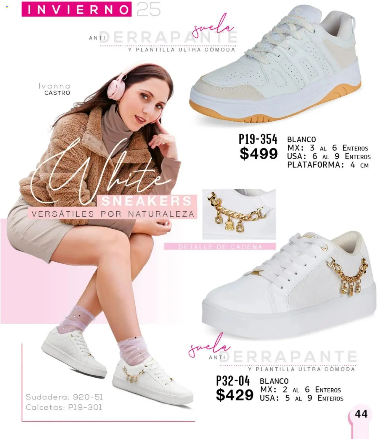 Nuevas ofertas de Cklass válidas en toda la República Mexicana desde el 16.09.2025. ¡Encuentra las mejores ofertas en Cklass - Catálogo Invierno Urban! | Página: 45 | Productos: Calcetas, Sudadera, Cadena